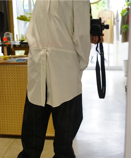 【remake】 pattern② remake VARRUSE shirts WHITE