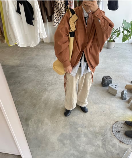 【OIRA】WASHI KNIT BAG / beige
