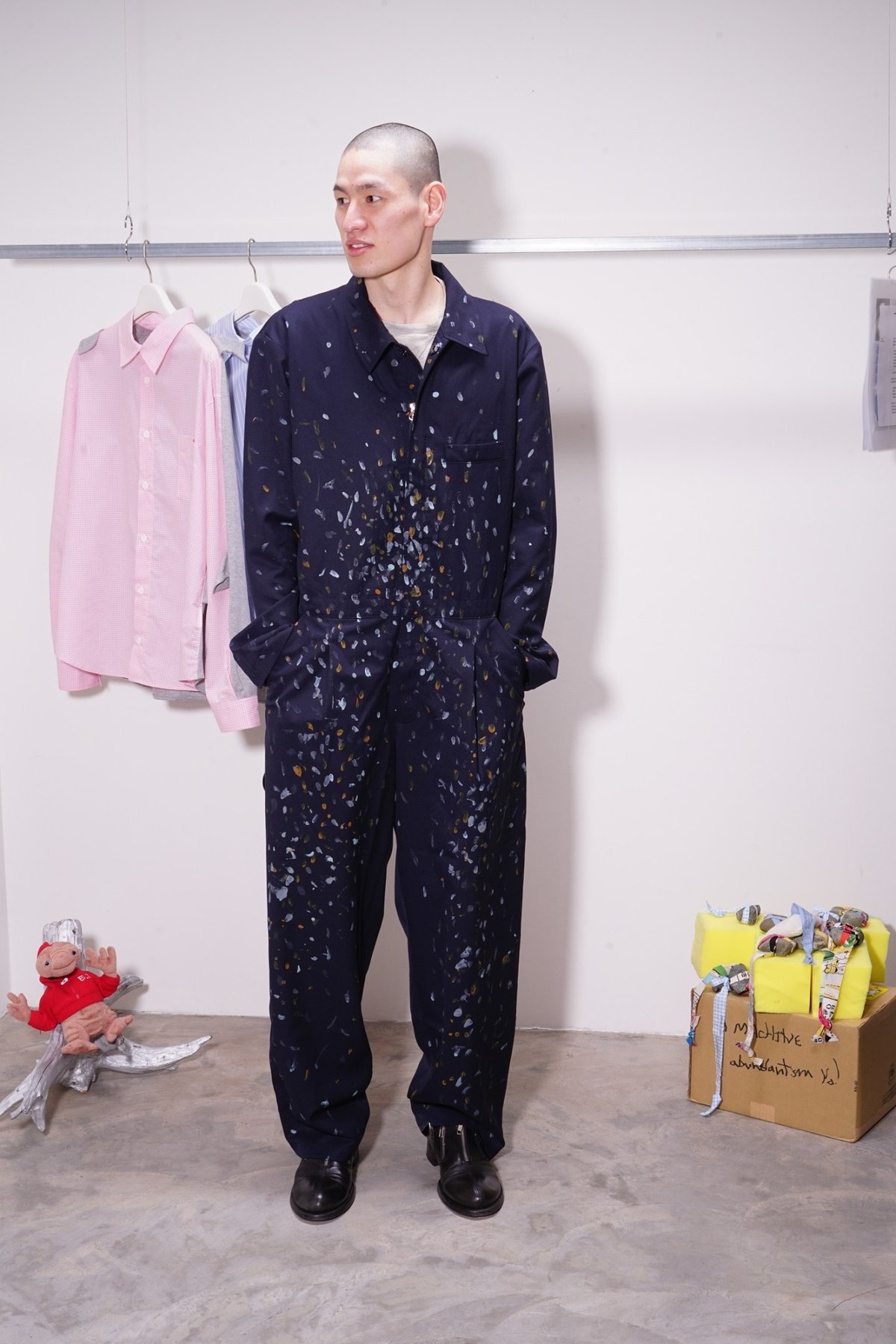 SOLD OUT【A MACHINE】25- MAGRITTE SUIT COVERALL ／