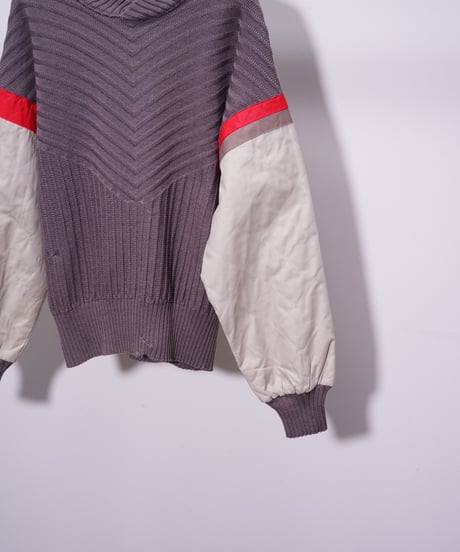 【vintage】90's Ermenegildo Zegna switching sweater
