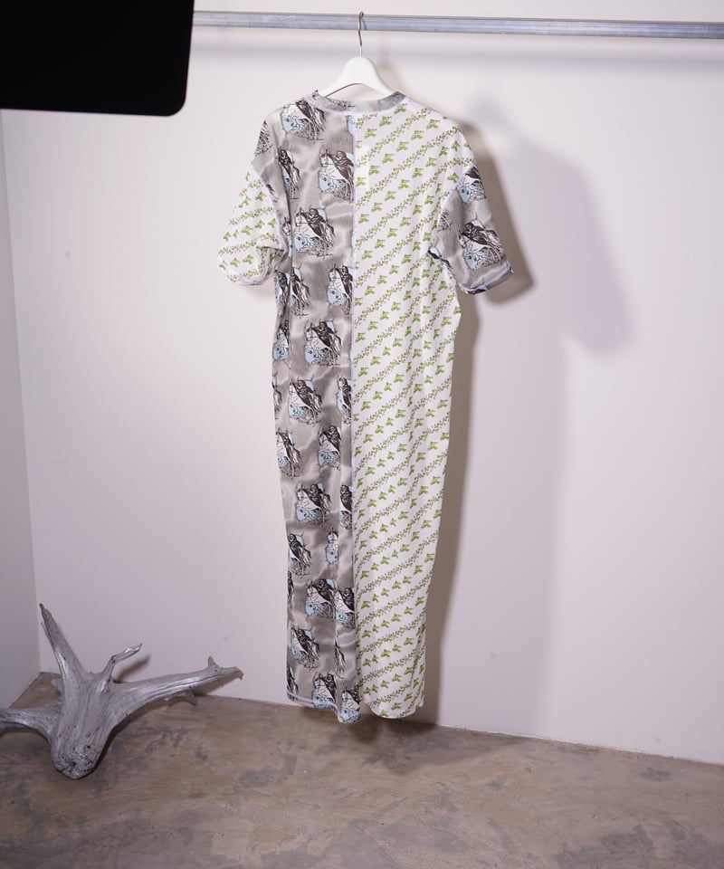 WATARU TOMINAGA】Powernet T-shirt Dress | abund
