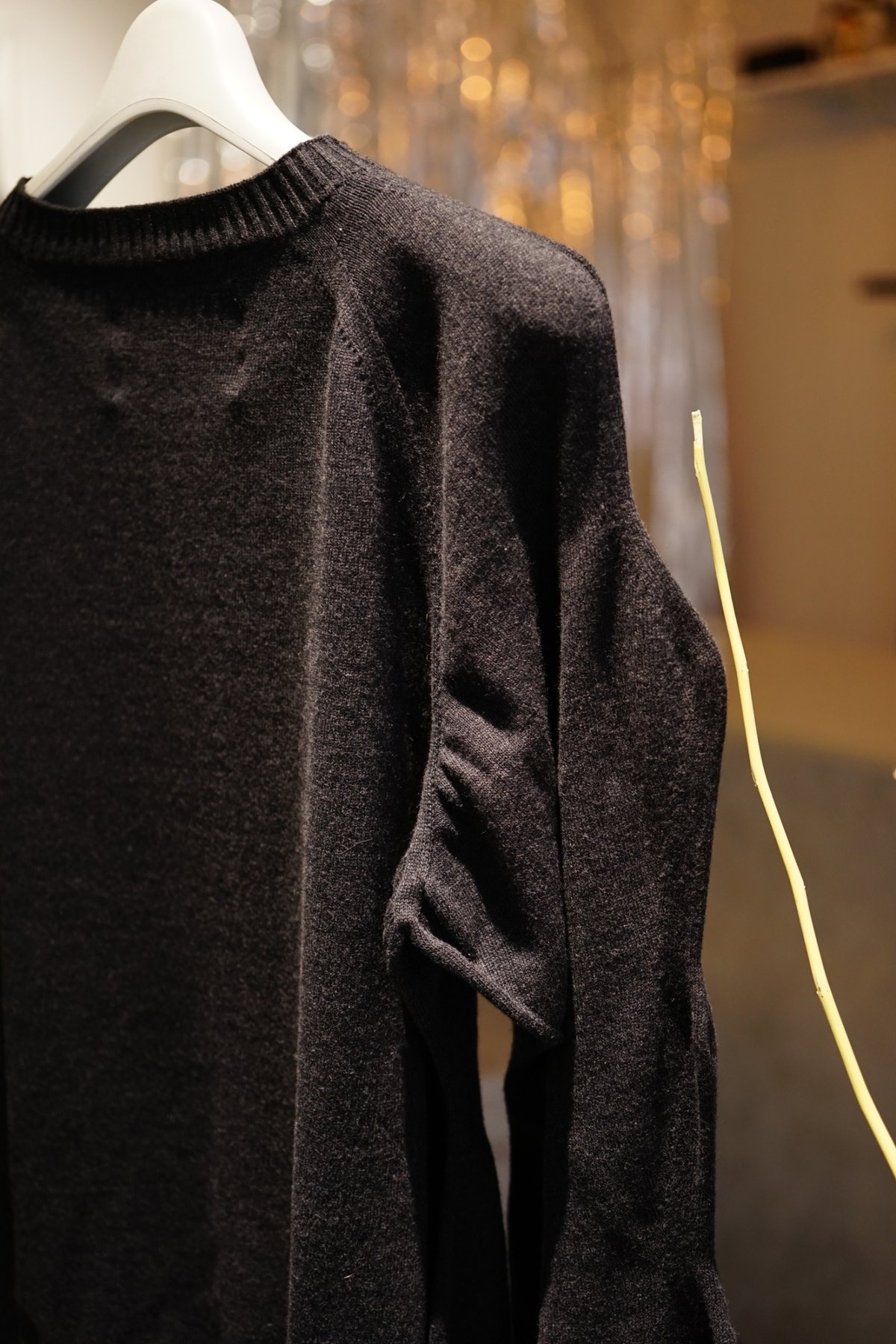 A MACHINE】24-sloppy sweater / black | abundantism