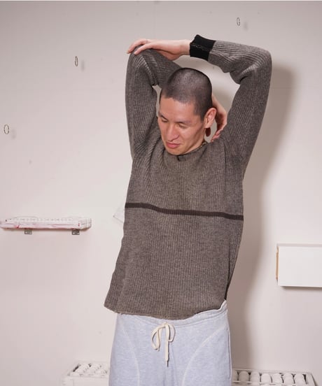 【Vintage】hand knit sweater