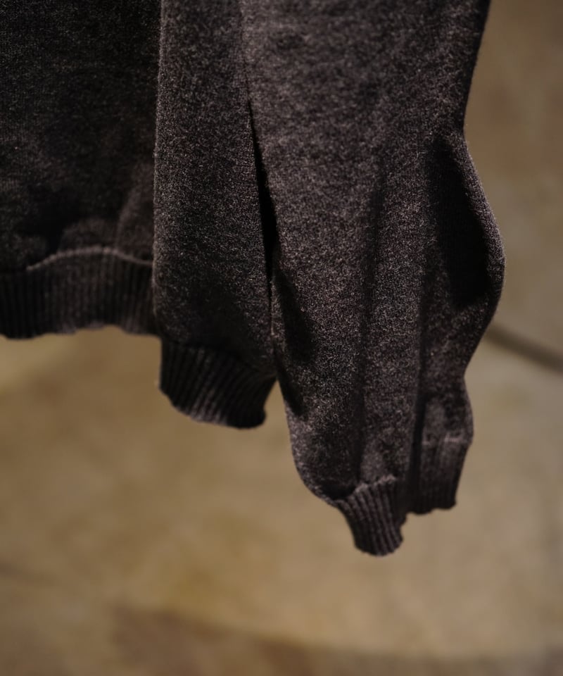 A MACHINE】24-sloppy sweater / black | abundantism