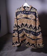【vintage】90's studio west gobelin ortega jacket