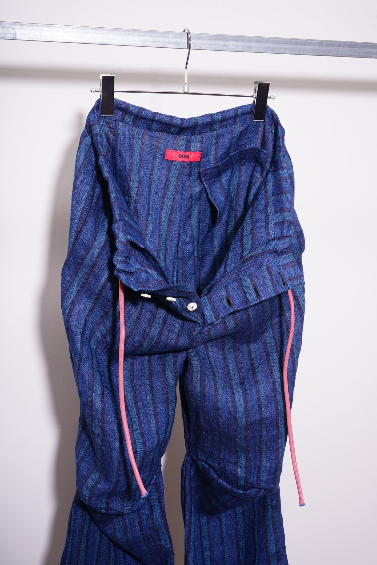 OIRA】KNEE ［indigo linen］ | abundantism