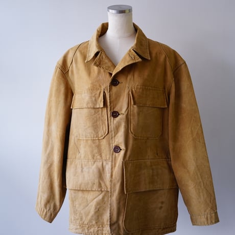 【vintage】60's U.S.A hunting cover all