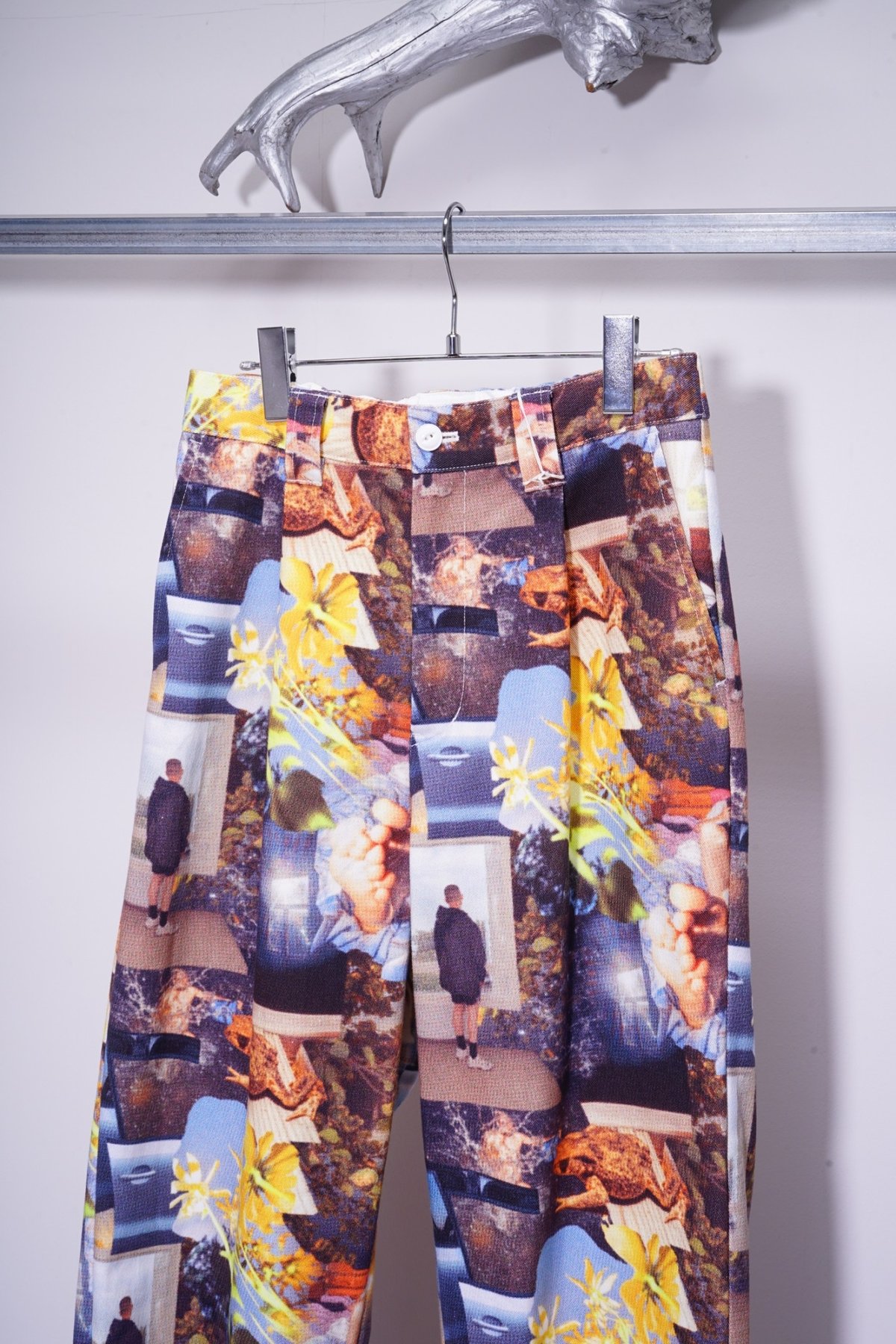 WATARU TOMINAGA】Single Pleat Trousers / Hubelt