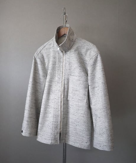 【THE HINOKI】cotton zip jacket