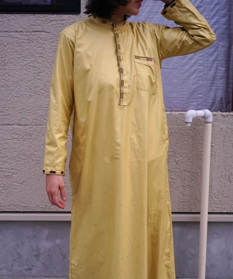 【vintage】from France yellow kameez