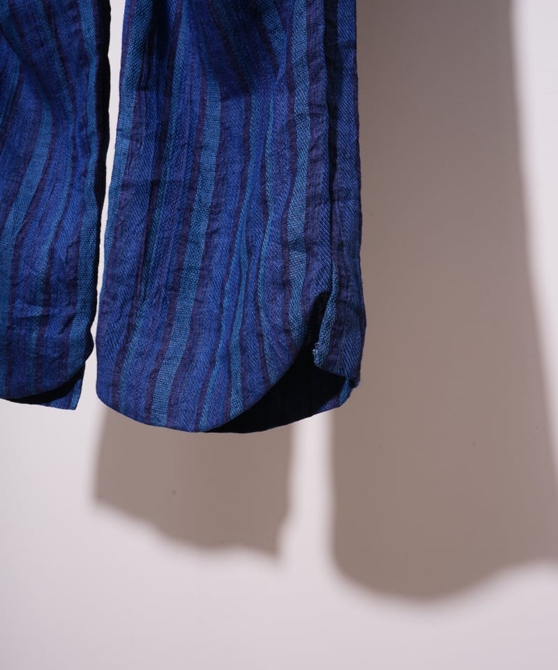 OIRA】KNEE ［indigo linen］ | abundantism