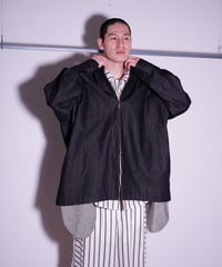 【YIFAT FINKELSHTEIN】"IRA JACKET" /dark blue