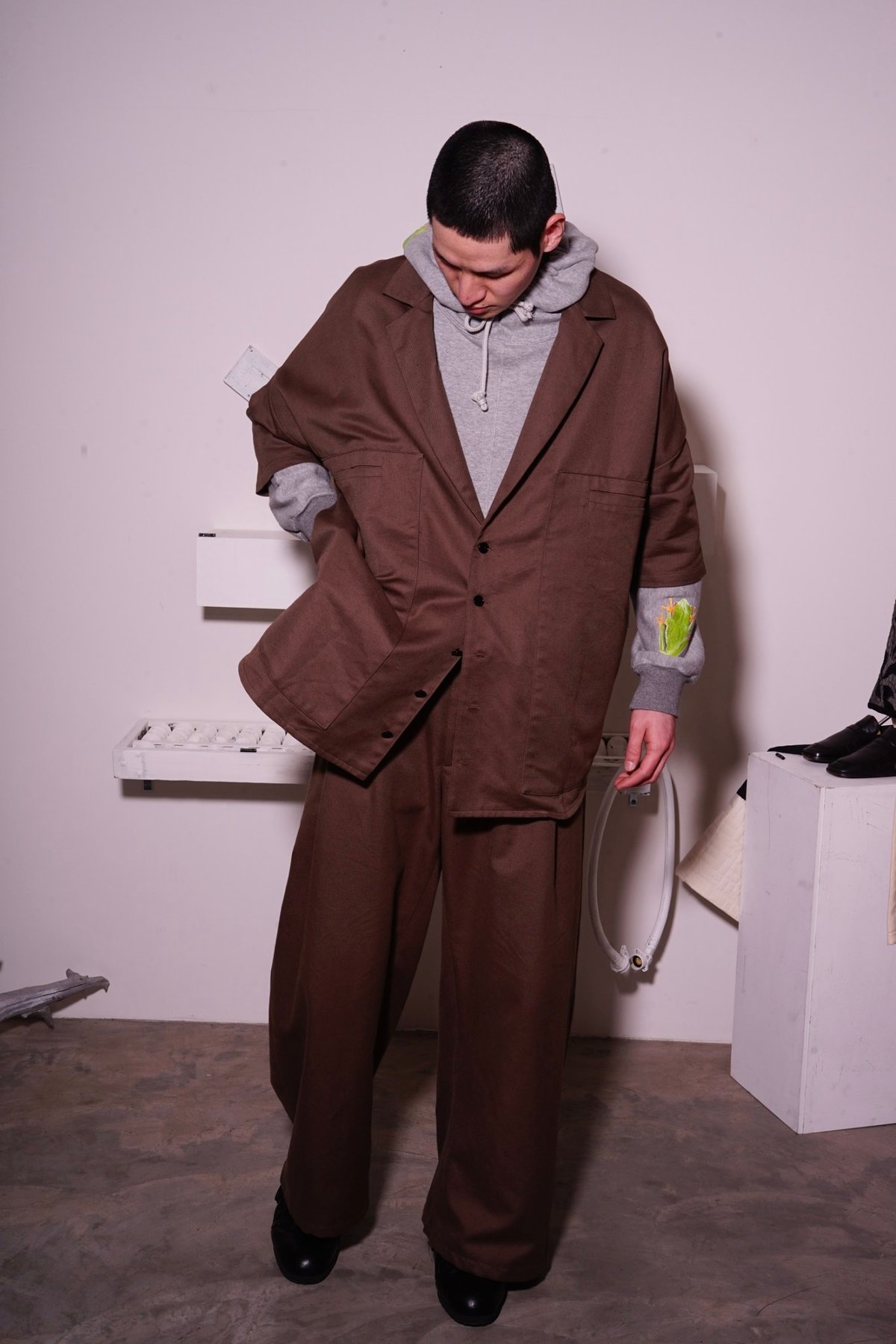 HOUSE OF THE VERY 'S LIAMシャツ ジャケット 24SS HOUSE OF THE VERY ISLAND'S LIAM