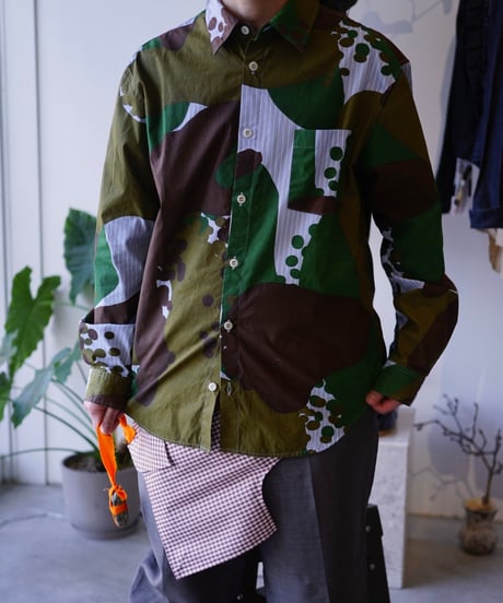 在庫あり【A MACHINE】25- 10×CS/10× camouflage shirts