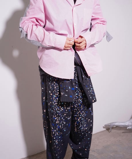 【A MACHINE】25- MAGRITTE SUIT COVERALL ／gray