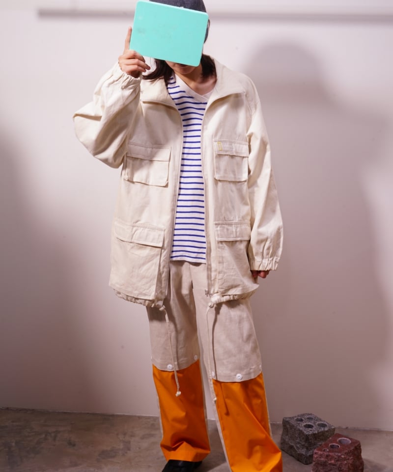 WATARU TOMINAGA】open knee trousers | abundantism
