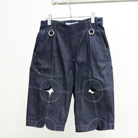 【YOHEI OHNO】"Vista" denim shorts