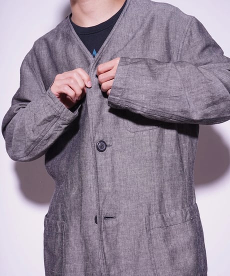 【Vintage】90's Armani jeans no collar jk