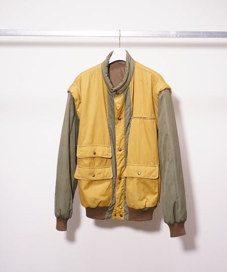 【vintage】80's FACIBA detachable sleeve jacket