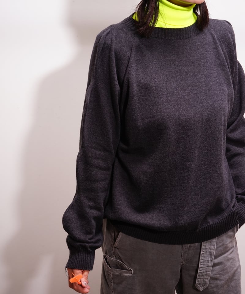 A MACHINE エイマシン24SS SLOPPY SWEATER A MACHINE】24-sloppy sweater / black | abundantism