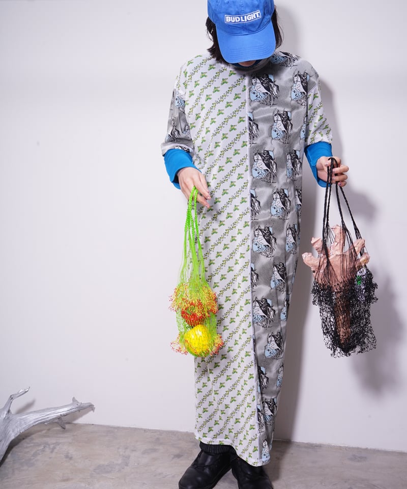 WATARU TOMINAGA】Powernet T-shirt Dress | abund