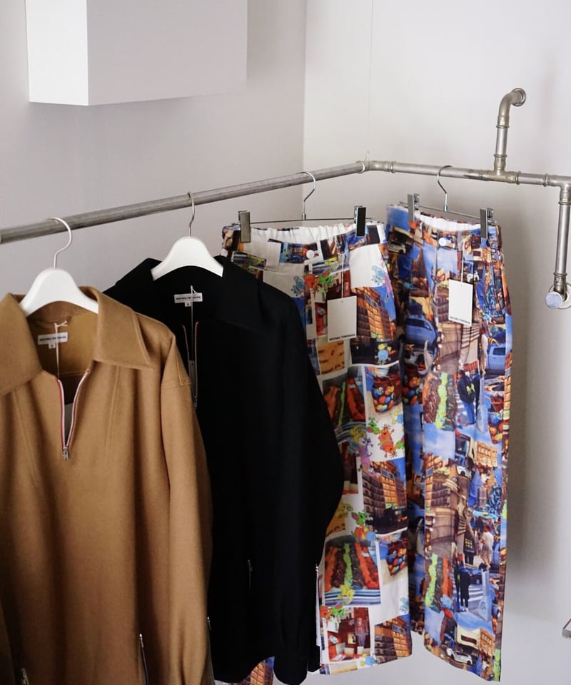 WATARU TOMINAGA】single pleats trousers ［NY Ali