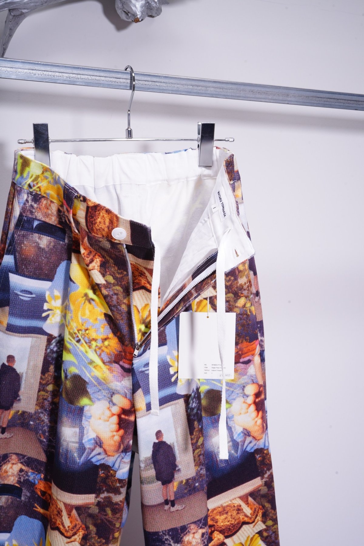 wataru tominaga ワタルトミナガ　リネン　パンツ WATARU TOMINAGA AUTUMN&WINTER 2024 « pain