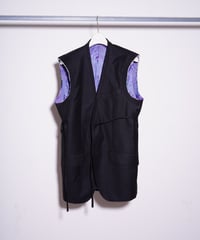 【remake】Remake vest jacket "BLACK"