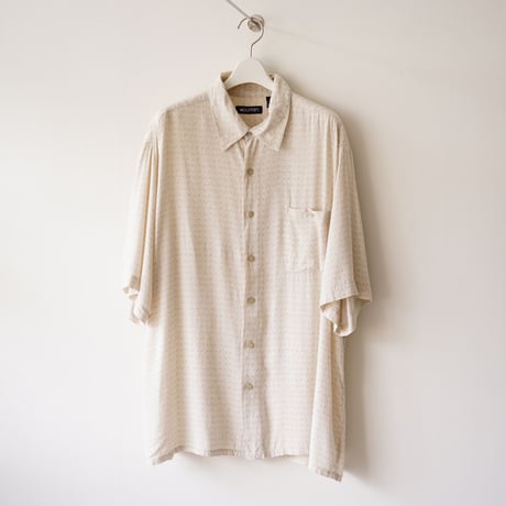 【used】90's Paisley pattern rayon shirt