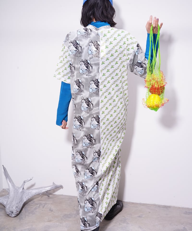 WATARU TOMINAGA】Powernet T-shirt Dress | abund