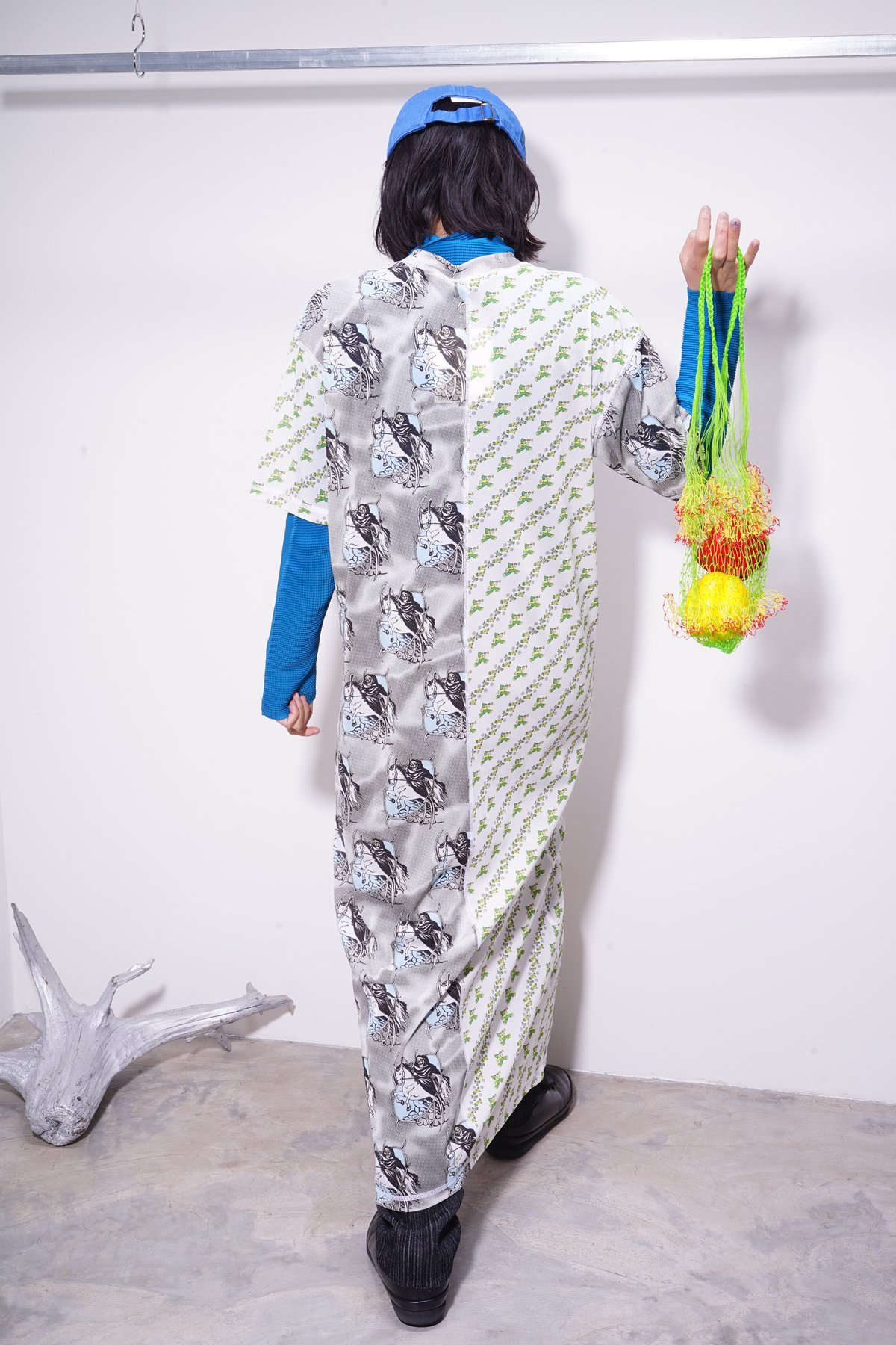 WATARU TOMINAGA】Powernet T-shirt Dress | abund
