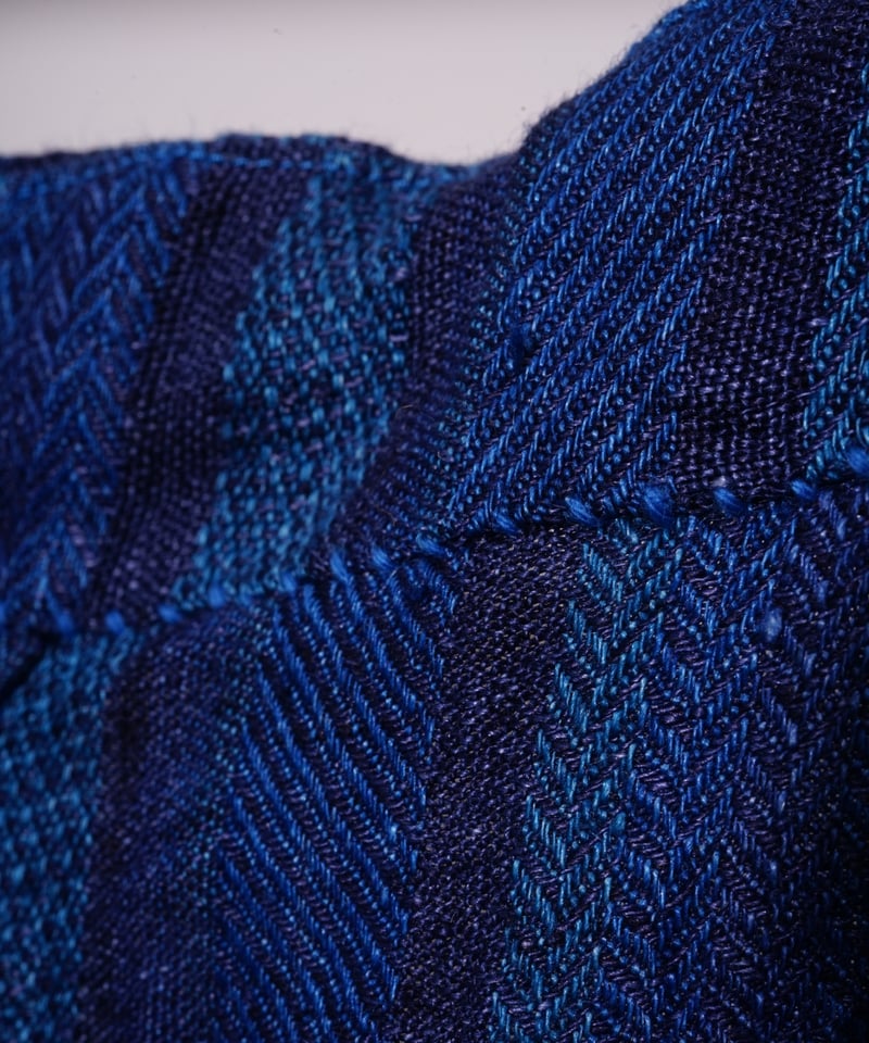 OIRA】KNEE ［indigo linen］ | abundantism