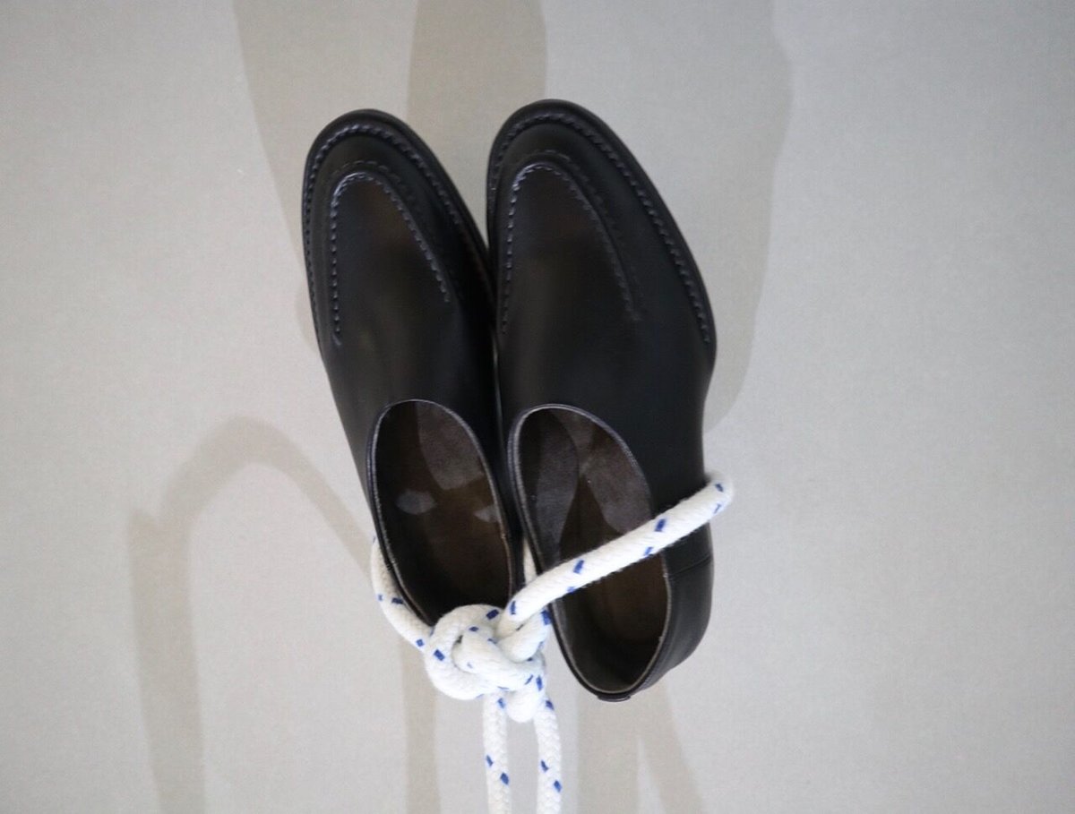 ISHMM】MOCA SHOES BLACK ※即納 | abundantism