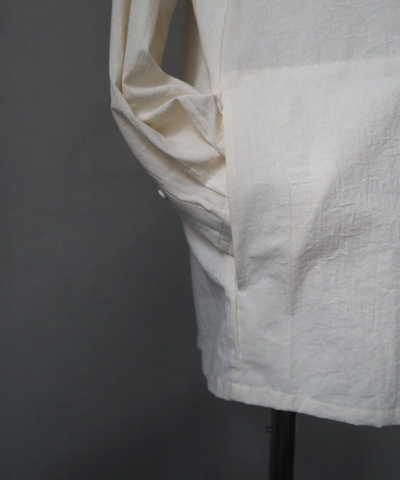 THE HINOKI】OG cotton slit pocket shirt ［NATUR...