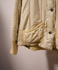 【used】unknown padding no collar jacket