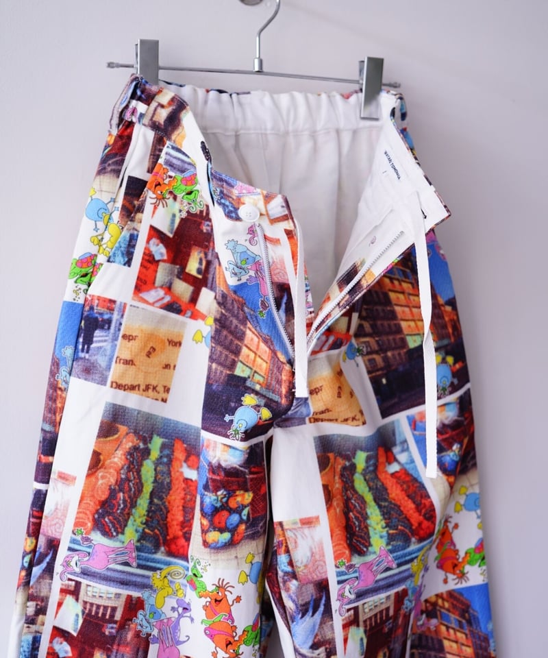 WATARU TOMINAGA】single pleats trousers ［NY Ali