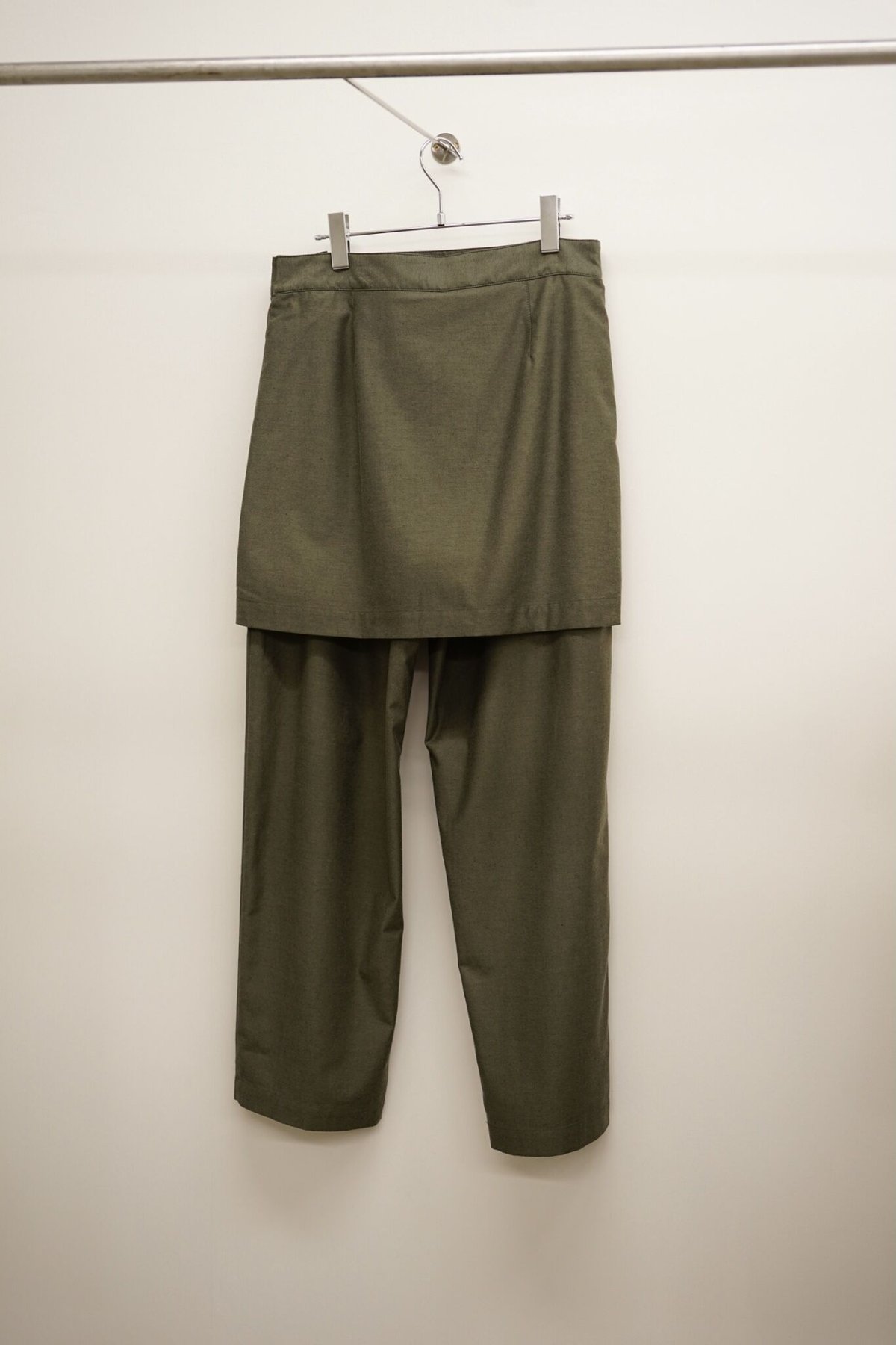 THE HINOKI】Organic Cotton Twill Skirt Pants ［k