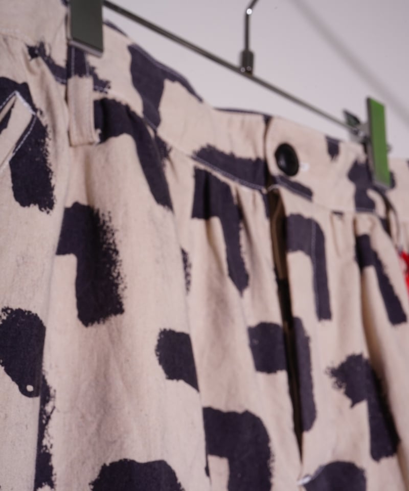 OIRA】五倍子 gather pants | abundantism