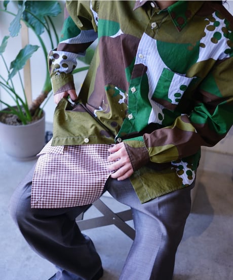 在庫あり【A MACHINE】25- 10×CS/10× camouflage shirts