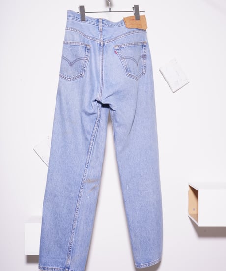 【remake】Levi's 501 west wrap remake denim pants ~knee repair~