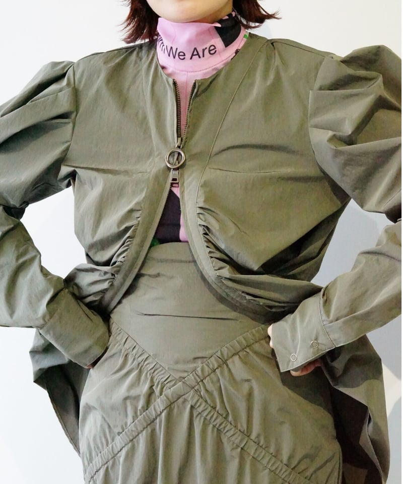【大幅値下げ】YOHEI ONO ヨーヘイオーノ　バルーンスカート レインボー YOHEI OHNO】XX skirt [khaki] | abundantism