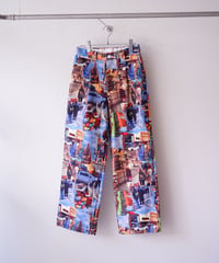 【WATARU TOMINAGA】single pleats trousers ［NY city］