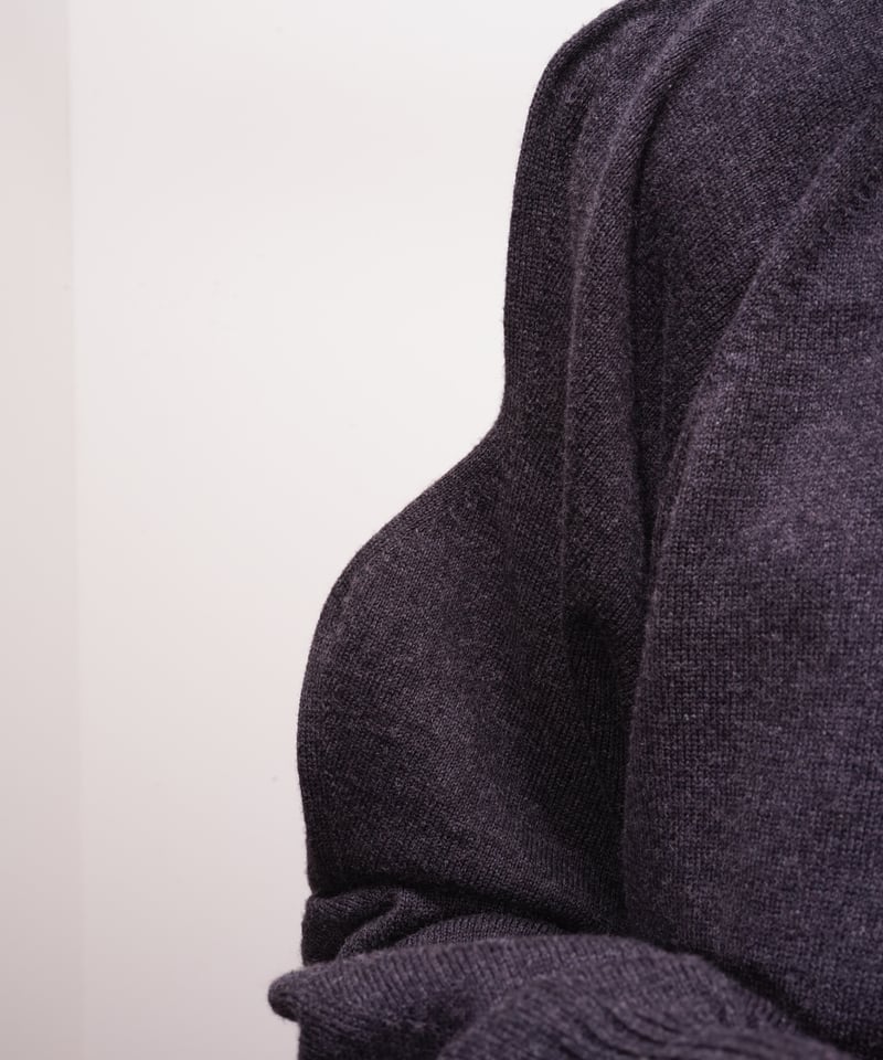 A MACHINE】24-sloppy sweater / black | abundantism