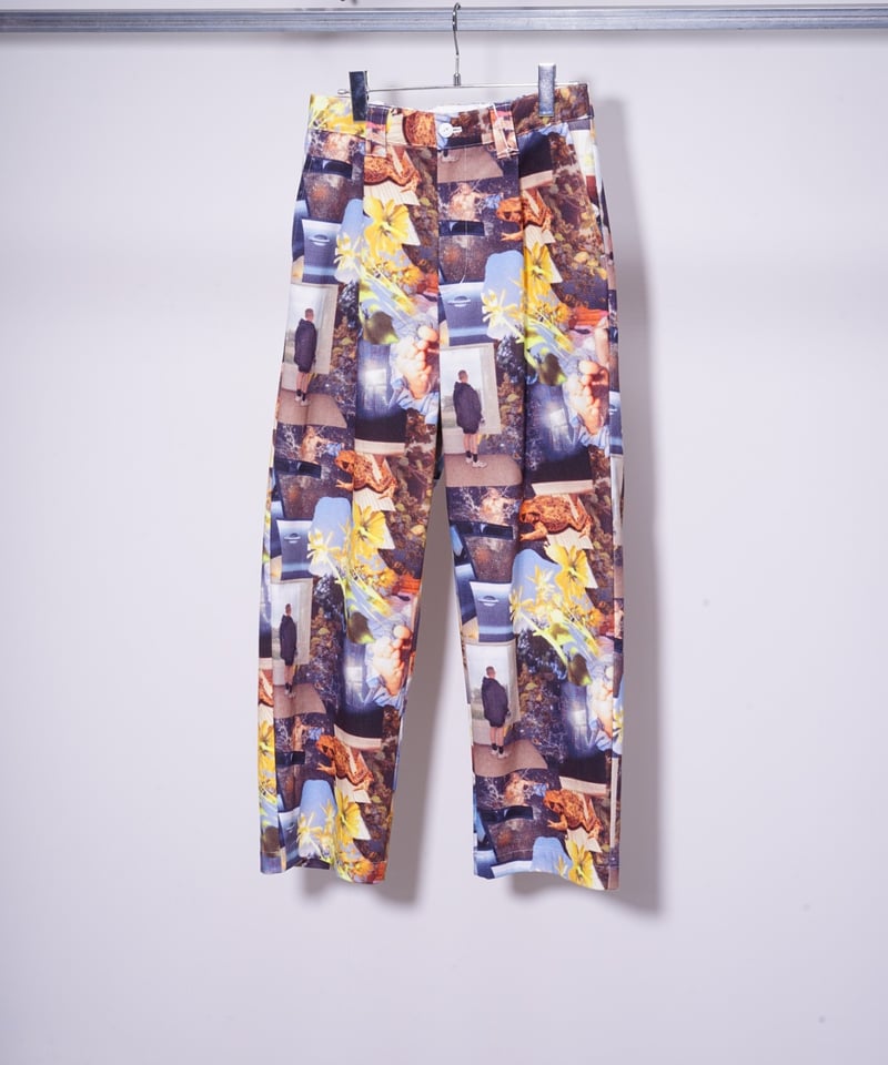 WATARU TOMINAGA】Single Pleat Trousers / Hubelt