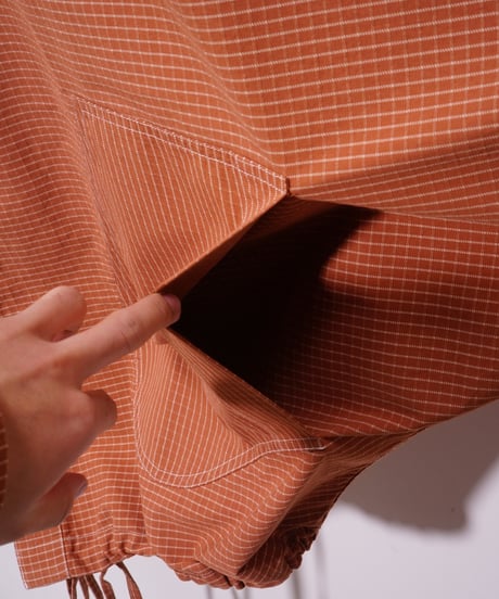 【YIFAT FINKELSHTEIN】SHEMESH／orange brown／XS