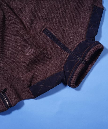 【used】90's PAUL&SHARK half zip sweater