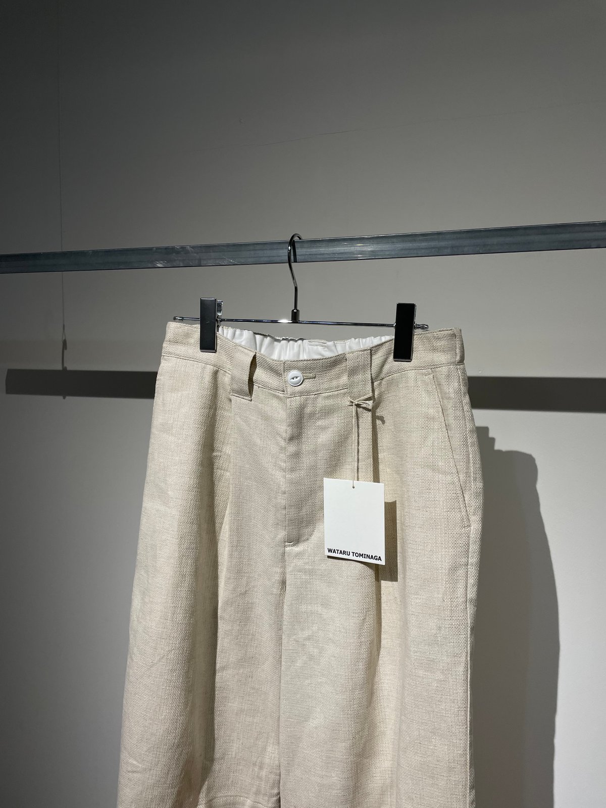 WATARU TOMINAGA】open knee trousers | abundantism
