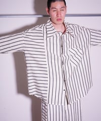 【house of the very island's...】yona : stripes nature / black