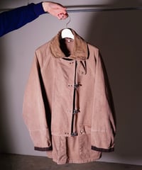 【vintage】80's Fay brown fireman jacket