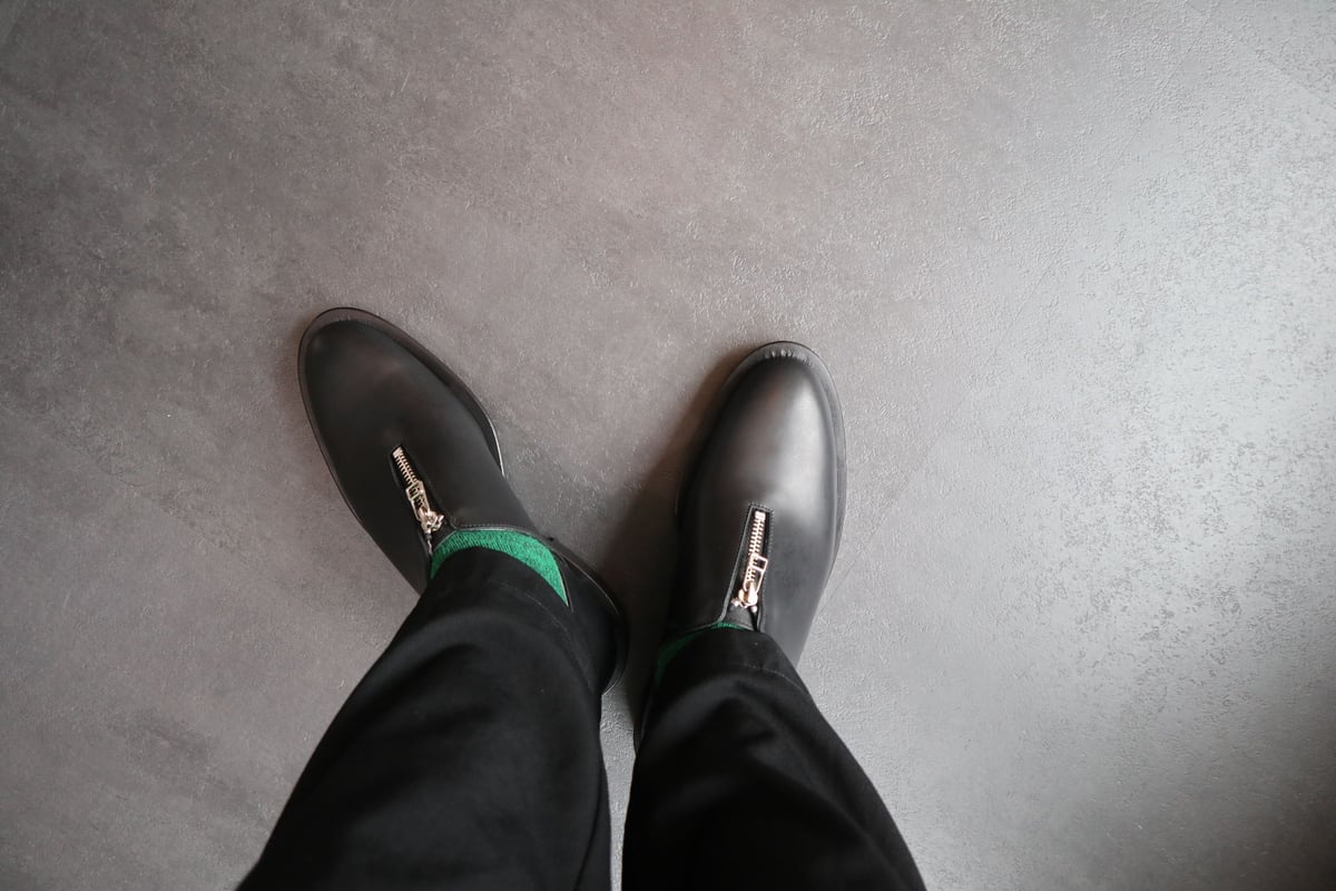 ISHMM】 ZIP SHOES | abundantism